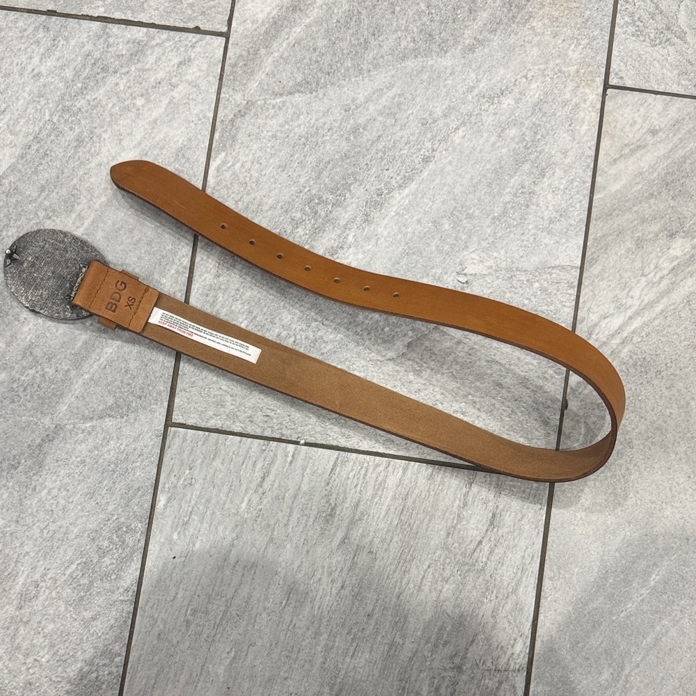 BDG XS Brown Leather  Belt